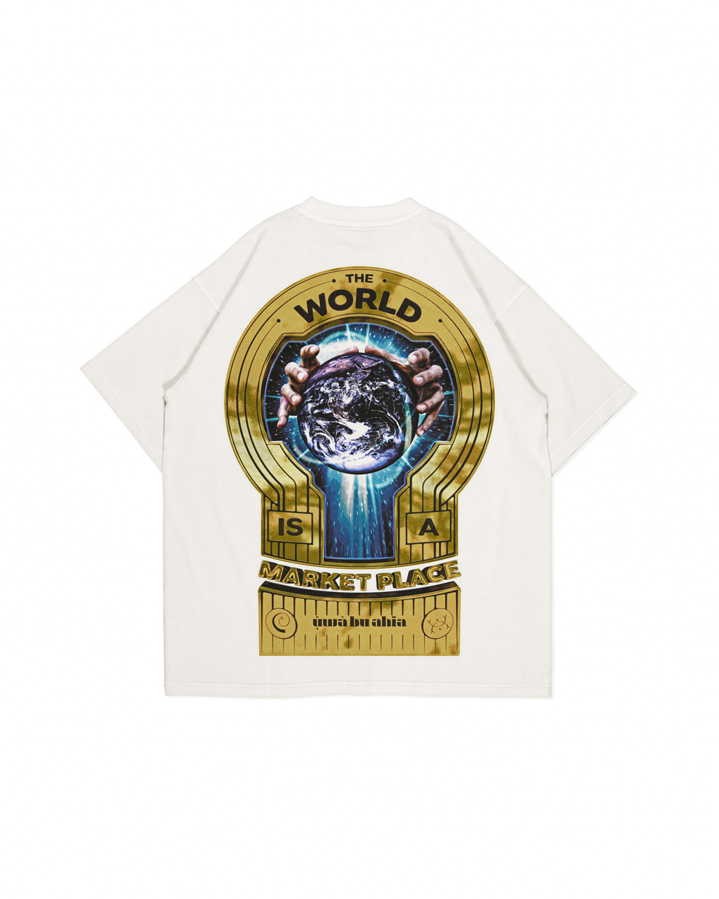 "The world is a market place" Graphic tee